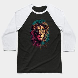 Lion wearing glasses Baseball T-Shirt